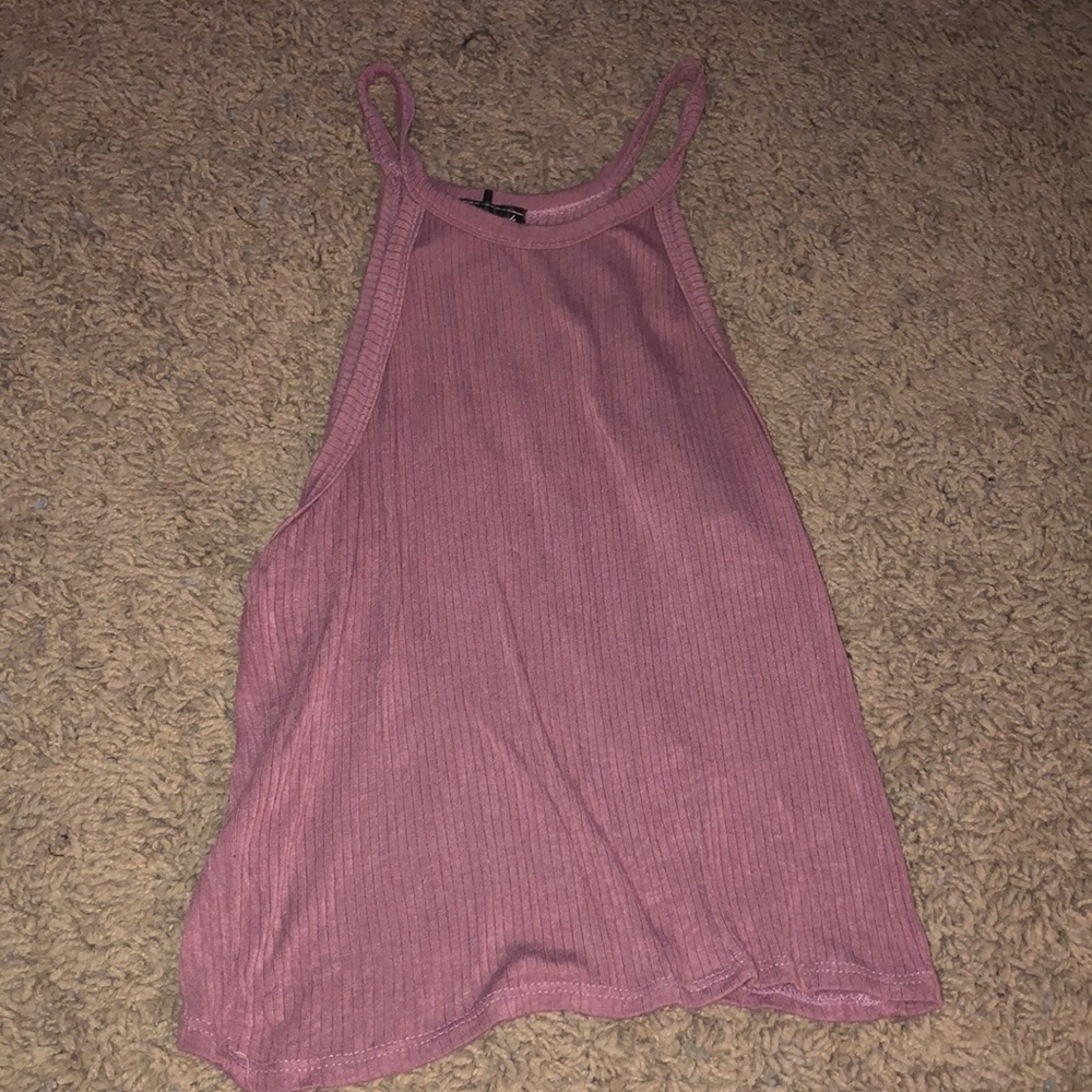 pink halter top